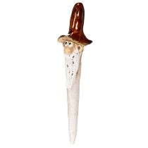 Artikel Dekofigur Zwerg zum Stecken Keramik 16cm Mehrfarbig 2 Stück
