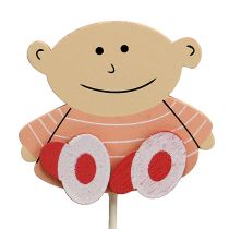 Stecker Baby 5cm L25cm Rosa 20St