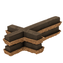 Artikel OASIS® Renewal® Floral Foam Biolit® Steckschaum-Kreuz, 42 cm, schwarz, 2 Stück
