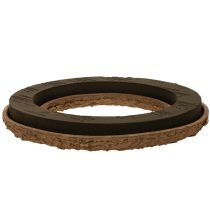 Artikel OASIS® Renewal® Floral Foam Biolit® Steckschaum-Ring, 40 cm, braun und schwarz, 2 Stück