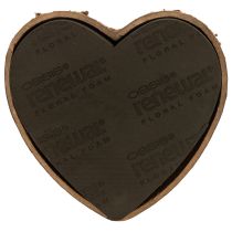Artikel OASIS® Renewal® Floral Foam Biolit® Steckschaumherzen, 26 × 24 × 5 cm, schwarz, 2 Stück