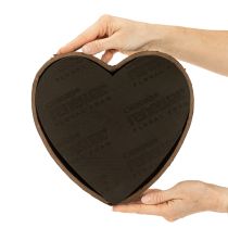 Artikel OASIS® Renewal® Floral Foam Biolit® Steckschaumherzen, 26 × 24 × 5 cm, schwarz, 2 Stück