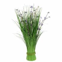 Deko Stehstrauß mit Wiesenblumen künstlich Flieder 51cm