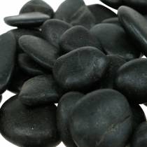 Flusskiesel Natur Schwarz 2-3cm 1kg