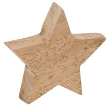 Artikel Holzstern-Set 5 cm, 9 Stück, Mintgrün und Weiß, Dekoration