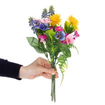 Artikel Kunstblumenstrauß Frühling 37 cm – Farbige Frühjahrs-Dekoration
