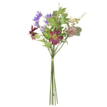 Artikel Kunstblumenstrauß 60cm bunt mit hochwertigen Blüten für florale Dekoration
