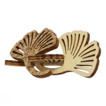 Streudeko Gold Gingko Deko Gingkoblatt Glitter 3×4cm 72St