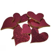 Artikel Streudeko Herz Lila 3-5cm 48 St