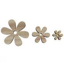 Artikel Streudeko Holz Blumen Natur Braun Tischdeko Ø2-6cm 20 St