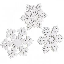 Artikel Streuteile Schneeflocke, Streudeko Eiskristall 3,5cm 72 St