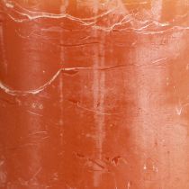 Artikel Stumpenkerzen Sunset Dunkelorange 85×120mm 2er Pack für Atmosphäre & Dekoration