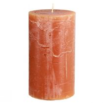 Artikel Stumpenkerzen Dunkelorange Durchgefärbt 85×150mm 2St