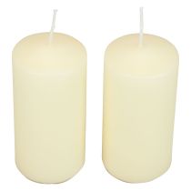 Artikel Stumpenkerzen H100 Ø50cm Creme Kerzen 12St