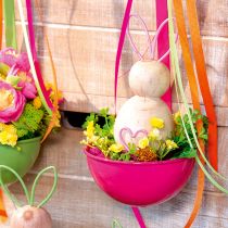 Artikel Dekorative Schöpfkelle aus Metall in Rosa, vielseitige Deko für rustikale Blumenarrangements und kreative Einrichtungsideen