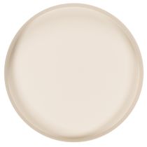 Artikel Rundes Tablett Dekoschale Metall 20cm Taupe Innenbereich