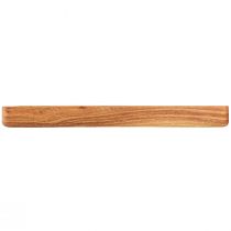 Artikel Tablett rechteckig Holz Akazie Geölt Lebensmittelecht Dekoration 40x15x4cm