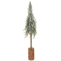 Artikel Künstlicher Tannenbaum 75cm mit gefrosteter Optik und Holzsockel