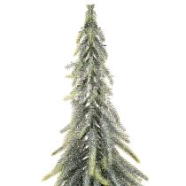 Artikel Künstlicher Tannenbaum 75cm mit gefrosteter Optik und Holzsockel
