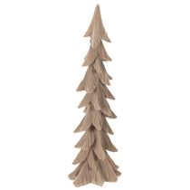 Artikel Deko Tannenbaum Kunststoff Braun beflockt 44cm Tischdeko Innenbereich