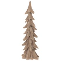 Artikel Deko Tannenbaum Kunststoff Braun beflockt 44cm Tischdeko Innenbereich