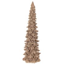 Artikel Deko-Tannenbaum beflockt Kunststoff 34cm braun für Innenbereich