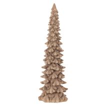Artikel Deko-Tannenbaum beflockt Kunststoff 34cm braun für Innenbereich