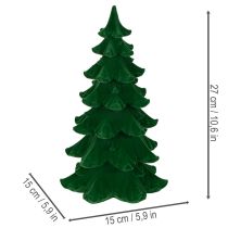 Artikel Künstlicher Tannenbaum 27cm Grün aus Kunststoff für Innenbereich