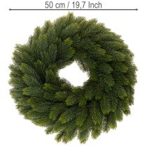 Artikel Künstlicher Tannenkranz Kunststoff rund grün 50 cm