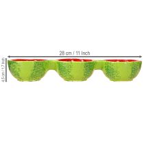 Artikel Tapas Set Wassermelone Dipschalen Keramik Party Dekoration