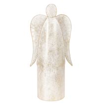 Artikel Metall-Kerzenhalter Engelfigur Gold 50 cm für Tischdekoration