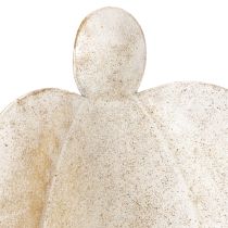 Artikel Metall-Kerzenhalter Engelfigur Gold 50 cm für Tischdekoration