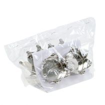 Artikel Teelichthalter Krone Silber Ø4,8cm 4 St