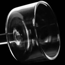 Artikel Teelichthalter Glas Teelichtstecker Klar Ø4,5cm H8cm 8 St