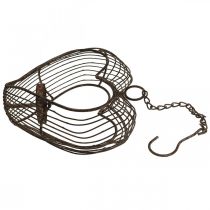 Artikel Teelichthalter Metall Hängedeko Rost Deko Herz 22×7×20cm