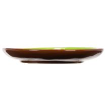 Artikel Keramikteller mit Kiwi-Motiv, rund, 16 cm, Set aus 2 Tellern, dekorativ und vielseitig