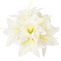 Artikel Kunstblume Tigerlilie Weiß 29cm Bund 6 Stück für Innenbereich