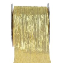 Artikel Geschenkband Gold Seidenband Tischband Band 75mm 15m