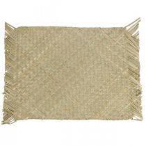 Artikel Tischset Seegras rechteckig Tischdeko Wasserhyazinthe Natur 33×48cm