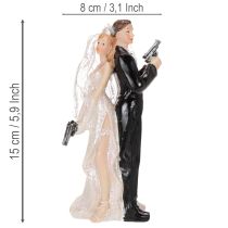 Artikel Tortenfigur Brautpaar 15,5cm