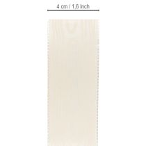 Artikel Hochwertige Gedenkschleife In stillem Gedenken – 20 m Trauerband für stilvolle Floristik