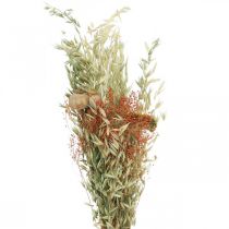 Trockenblumenstrauß Getreide und Mohn Trockendeko 60cm 100g