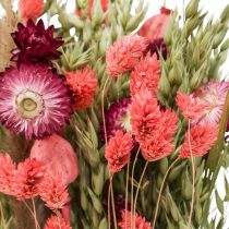 Artikel Trockenblumenstrauß Strohblumen Getreide Mohnkapsel Phalaris Riedgras 55cm