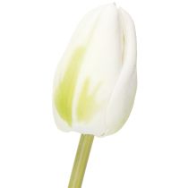 Artikel Dekorative Kunsttulpen in Weiß, 40cm, 5 Stück für stilvolle Dekorationen