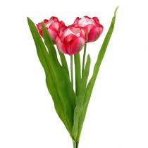 Tulpe künstlich Pink 60cm 3St