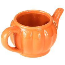 Artikel Keramik-Teekanne Übertopf Orange, 2er-Set, 15×9×6,5cm