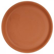 Artikel Blumen-Untersetzer, mediterrane Keramik, Terrakotta Ø15,5cm