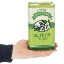 Artikel Keramik Vorratsgefäß Vase 18 cm Olivenöl-Optik für Innenbereich