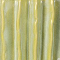 Artikel Keramik Blumentopf Kaktus Design 16cm Grün für exotische Dekoration