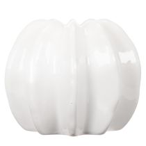 Artikel Kürbis-Keramikvase Weiß 15cm Dekoration für gewerbliche Anwendungen